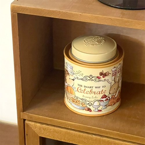 Chubbybaby*ретро -кремовый кролик кролика маленькая свежая железная консервированная натуральная соя мебель ароматная свеча