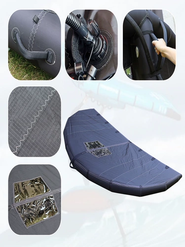 Водный надувной дорожный черный портативный воздушный змей, новая коллекция