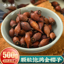 Seeking Thyme Chinese Herbal Medicine Gold Cherry Seed Dry Special Grade Bubble Wine Fresh Prickly Pear Wild Golden Tassel Mountain Stone Durum 500g