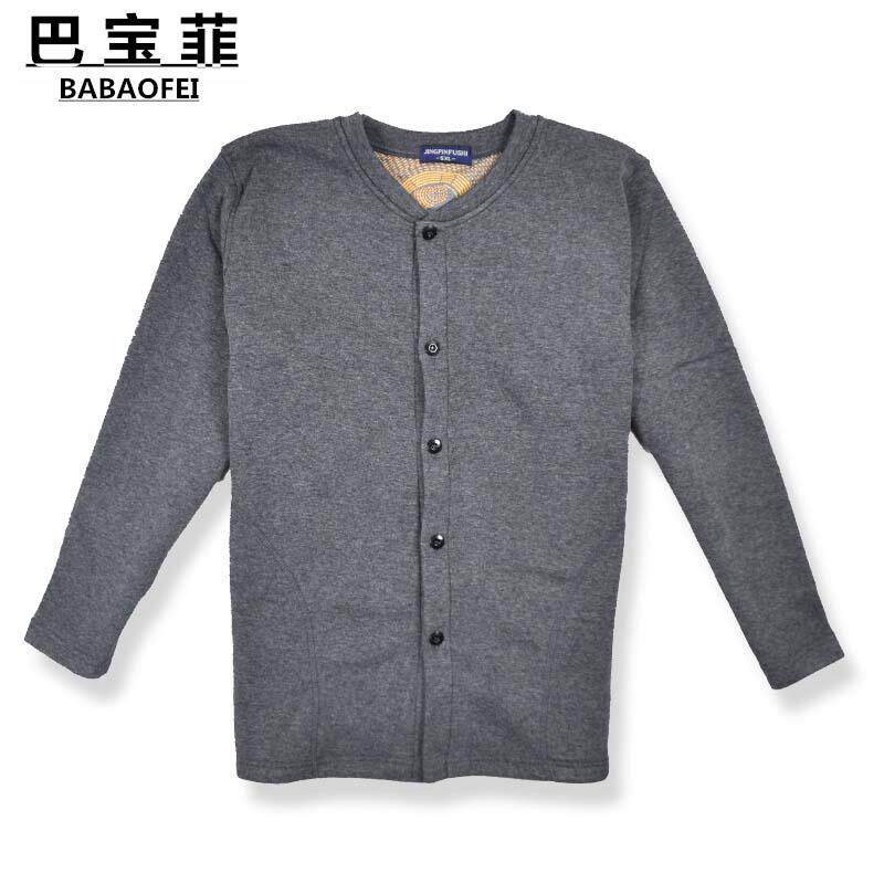 Middle Aged Fever Coat Cardiff Outside of the open and elderly blouses cardiovert cotton Sweater and gush thicken thicken