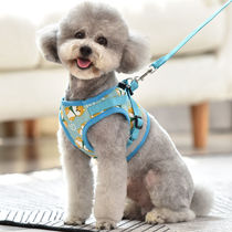 Pet chest strap dog leash vest small dog walking dog rope dog chain Teddy Bichon Pomeranian puppies