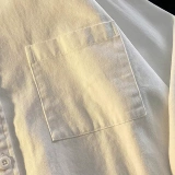 Японская рубашка для отдыха, хлопковый костюм, лонгслив, куртка, оверсайз