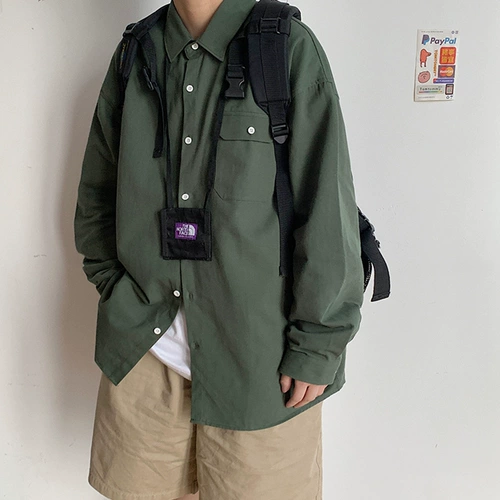 Трендовая рубашка, хлопковый приятный телу кардиган для отдыха, оверсайз