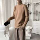 Tide, утепленный бархатный свитер, удерживающая тепло трикотажная рубашка, осенний, увеличенная толщина