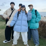 Tide, демисезонный зимний пуховик с пухом, брендовая трендовая куртка, парная одежда для влюбленных, увеличенная толщина