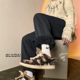 Tide, весенние удерживающие тепло утепленные штаны для отдыха, увеличенная толщина