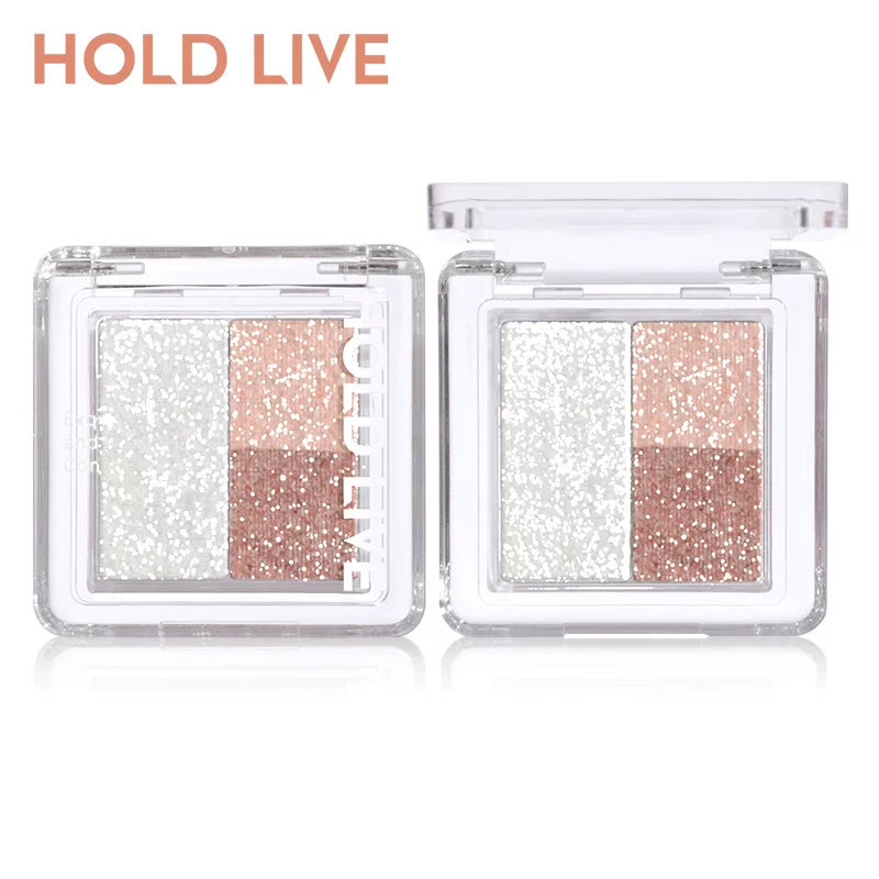 HOLD LIVE Тени для век, хайлайтер, яркость ногтей sequins, лунный камень