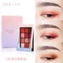 GIỮ LIVE Twilight Sunset Rose 12 Màu Polarized Mermaid Eye Shadow Pan Pumpkin Brick Red Bean Paste - Bóng mắt ộ phấn mắt