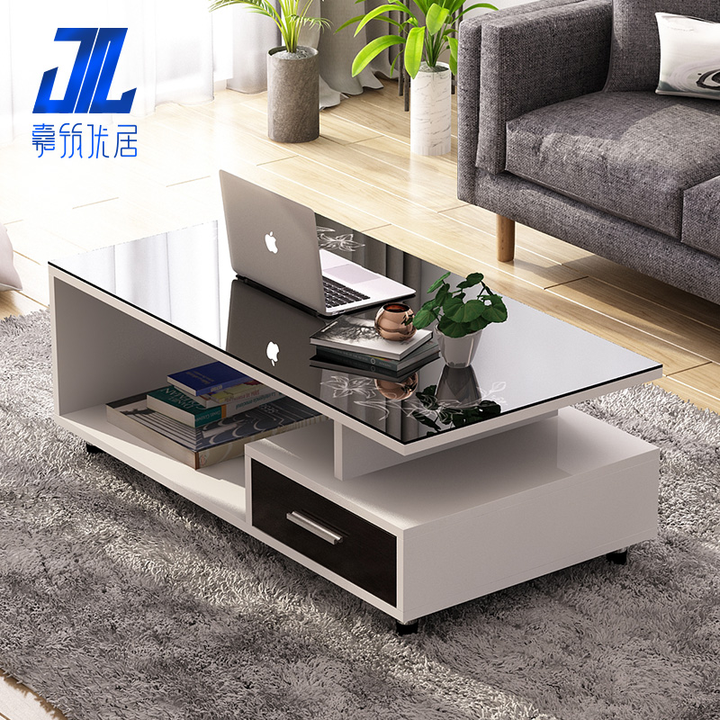 Usd 80 57 Special Coffee Table Tempered Gl Simple Modern Living Room Simple Small Household Coffee Table Zoom Lightbox Moreview