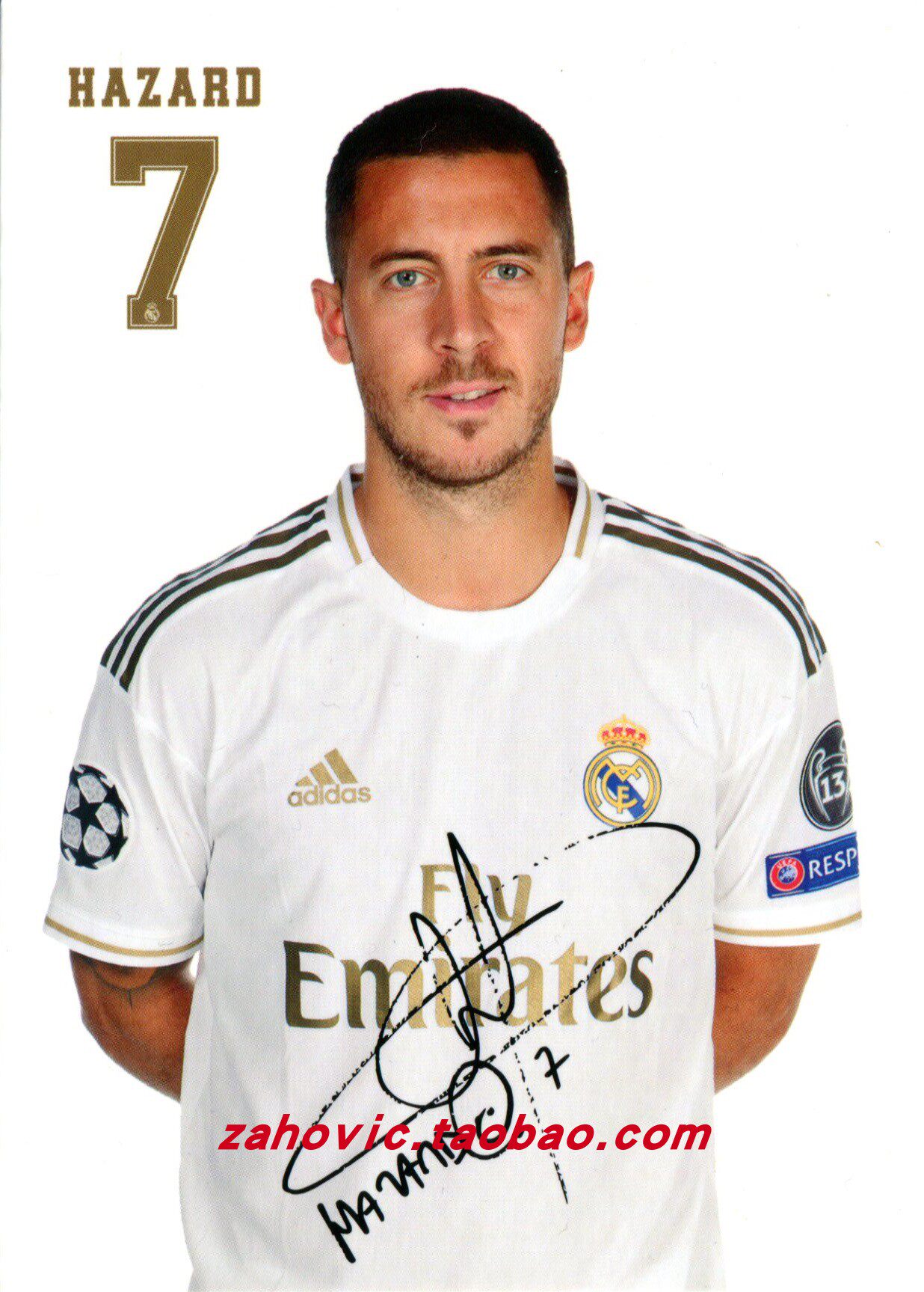 Eden Hazard Azar Real Madrid 2019-20 Official Card