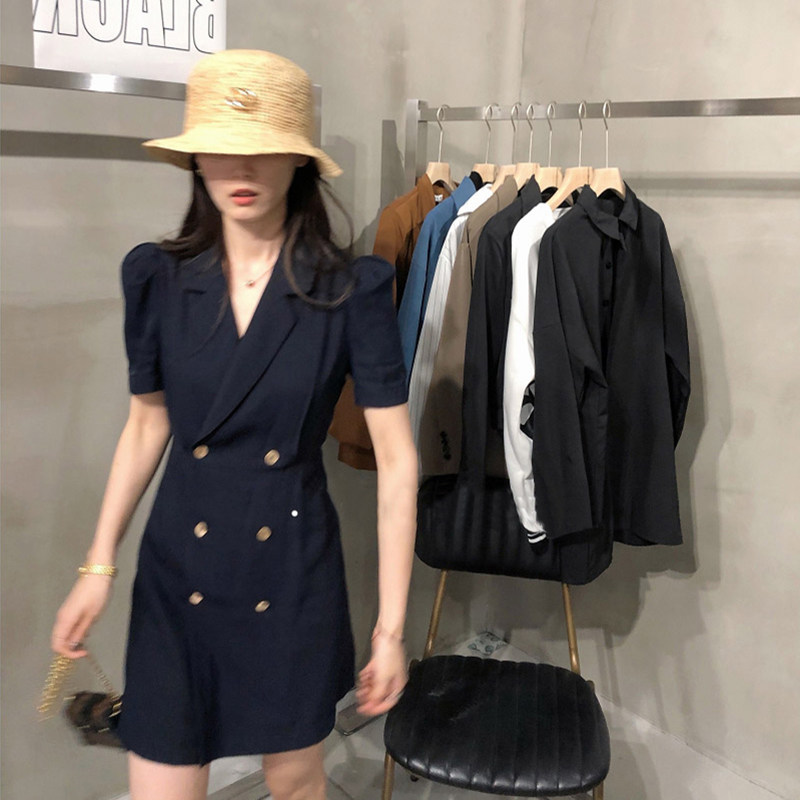Summer clothing 2022 summer new women's clothing summer temperament light and familiar style dress sub summer small suit skirt