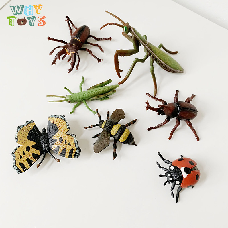 Outlet Children Emulation Animal Models Toy People Occasional Scenario Gaming Desktops of Baby Insects