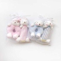 Export South Korea hipster baby animal rattle Toy Baby Baby Baby Baby Baby can wash cotton cloth