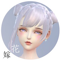 (DOKI original) (one-click import) Hua Yunshang feather clothes pinch face data female makeup data ID