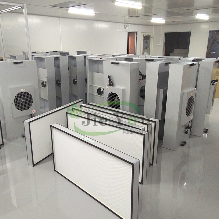 Factory direct aluminum alloy impeller FFU high-efficiency dust removal air purifier 100-class dust-free workshop clean room FFU