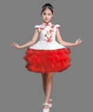 Детский праздничнный костюм, чай Цимень Хун Ча, наряд маленькой принцессы, китайский стиль