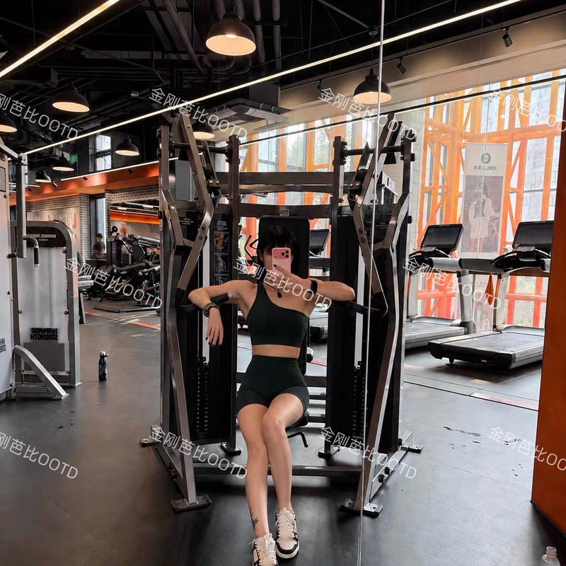 Aima Series! Preference Sports Fitness Yoga Slanted Shoulder/Tank Top Peach Three-Quarter/Leggings Pants Aima Series! Preference Sports Fitness Yoga Slanted Shoulder/Tank Top Peach Three-Quarter/Leggings Pants