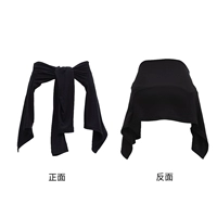 [Пятно] Черная блузка талии