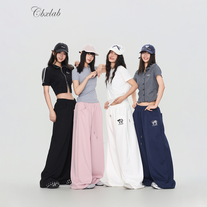 Cbxlab Street Dance Trendy Brand "Ip Series Cctwins" Skin-Friendly Cloud-Like Dance Sweatpants Hip-Hop Long Pants Trendy