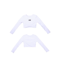 [Пятно] Белые волны с длинными рукавами