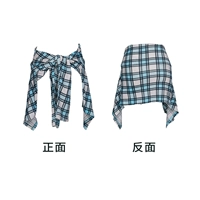 [Spot] Blue Plaid - это блузка талии