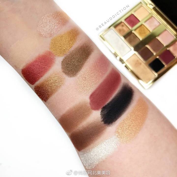 Milani mới mạ vàng ham muốn14 màu giới hạn nàng tiên cá hoàng hôn kim loại bóng mắt nổi bật đĩa trang điểm - Bóng mắt bảng mắt juvia's nubian