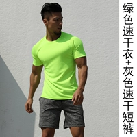 Зеленые быстросохнущие шорты