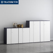 Widened file cabinet steel file cabinet filing cabinet locker office cabinet 1 2 meters wide bookcase short cabinet