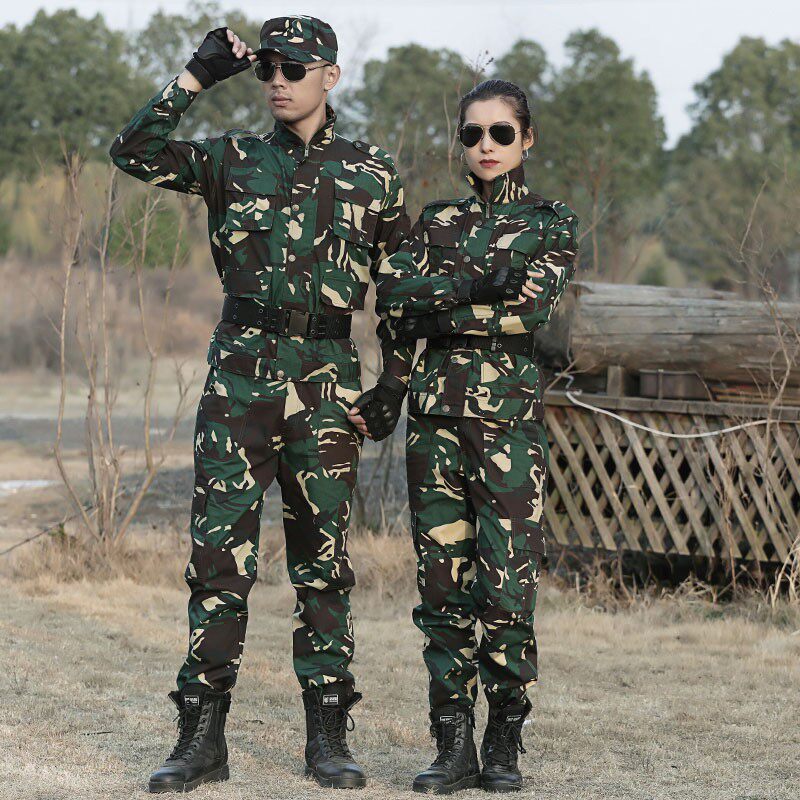 New camouflage suit male set of genuine hunter special combat training suit instructor training uniform female spring and autumn work clothes