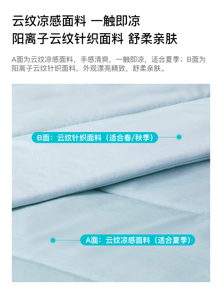 阿里官方自营 淘宝心选 凉感黑科技 空调被夏凉被 图3