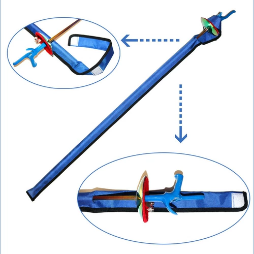 Оборудование для ограждения полоса меча с мечами Трубку ПВХ Пластиковая трубка Супер сильная износостойкость может быть вымыта 1680D, чтобы защитить, любите свой меч