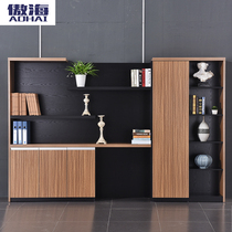 Office cabinet furniture data Cabinet bookcase short cabinet President boss bookcase wooden cabinet Cabinet Cabinet bookcase