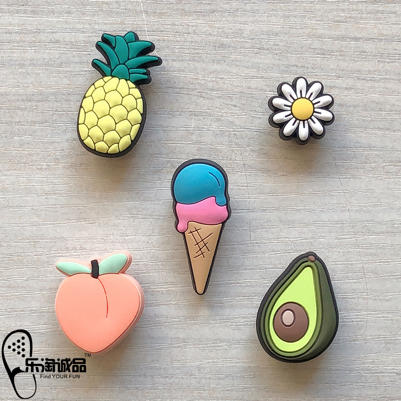 New Crocs Accessories, Shoe Charms, Delicious Food-Themed Summer Fun Shoe Decorations, Jibbitz New Crocs Accessories, Shoe Charms, Delicious Food-Themed Summer Fun Shoe Decorations, Jibbitz
