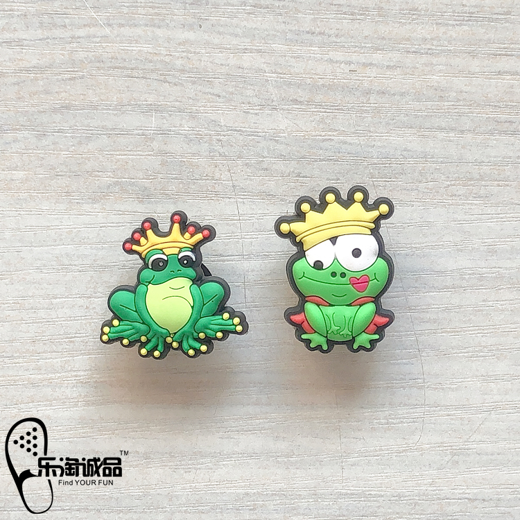 2022 New Crocs Clog Shoe Charms Frog Shoe Decorations Accessories Crocs Shoe Charms Jibbitz