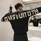 Осенняя трендовая толстовка, модный лонгслив, футболка, оверсайз, популярно в интернете