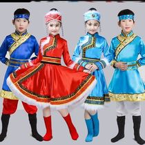 Mongolian Womens Performances Dress Girls Dress Girls Dress Dancing Costumes Boys Monu Clothes Ethnic Minority Adults