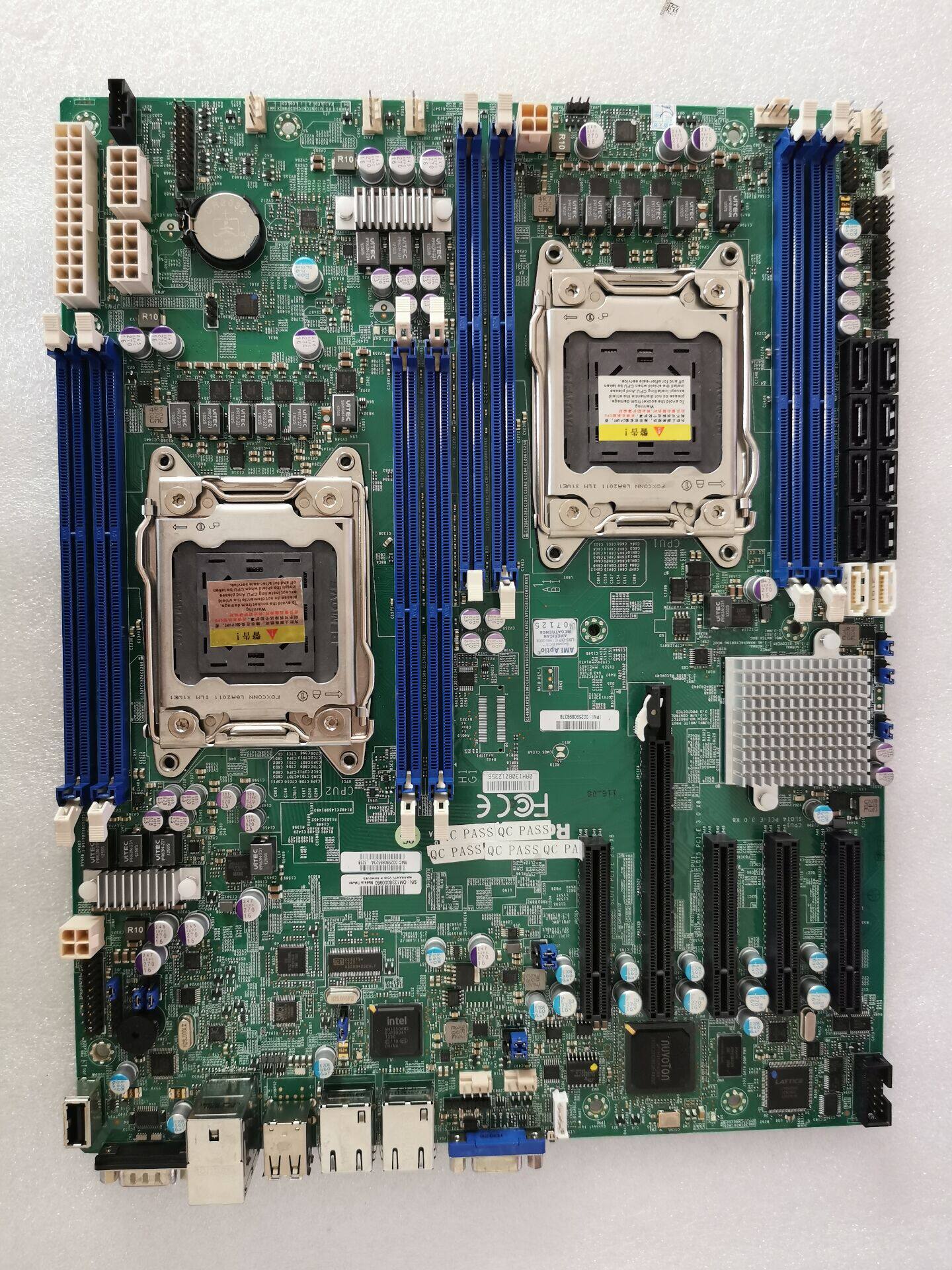 Ultra-micro X9DRD-LF iF server motherboard Dual-way X79 E5 2011 needle Supports 2696 v2