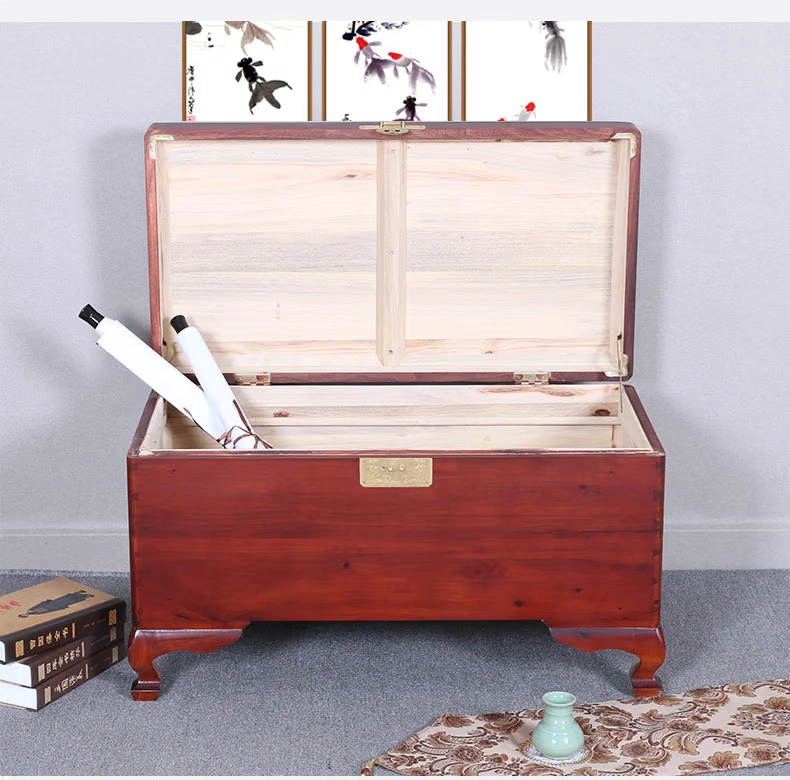 Elm hộp dày bảng gỗ rắn hộp ánh sáng bảng phẳng đồng bằng lưu trữ hộp lưu trữ hộp đám cưới hộp hồi môn - Cái hộp