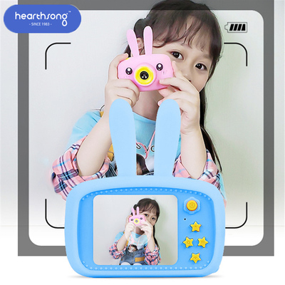 美国HearthSong/哈尚儿童数码照相机玩具可打印随身小型女孩公主