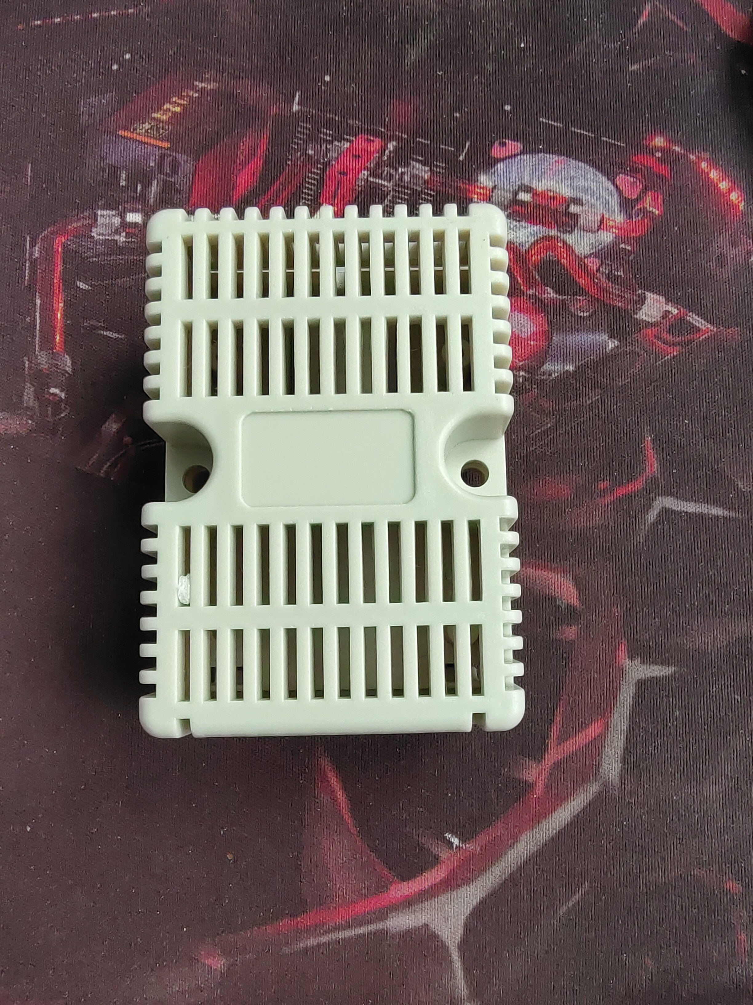 Temperature and humidity sensor monitor housing Industrial computer shell housing plastic housing rail mounting 65X46X29mm