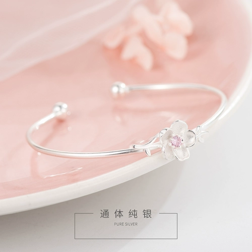 Браслет, универсальная цепочка, жасминовый чай, аксессуар, серебро 925 пробы, популярно в интернете, 2025 года