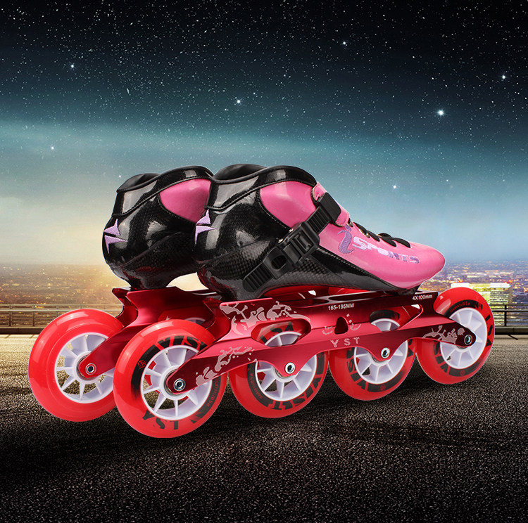 2019 Speed Inline Skates Carbon Fiber Racing Skating Patines