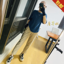 Display Slim legs Straight new smoke tube pants Western pants Spring autumn suits Fabric 90% Straight cylinder High waist Spring with new style