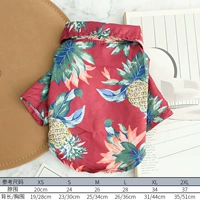 Красная гавайская рубашка