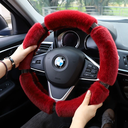 Зимний плюшевый удерживающий тепло руль, нескользящая модная милая универсальная рукоятка, новая коллекция