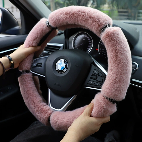 Зимний плюшевый удерживающий тепло руль, нескользящая модная милая универсальная рукоятка, новая коллекция