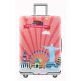 Эластичный чемодан, защитный чехол, пылезащитный контейнер, износостойкая пылезащитная крышка, 30 дюймов, увеличенная толщина