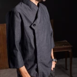 Японский повар костюм Синьцзян Хлопковый шеф -повар рабочая одежда Мужская кулинарная одежда Японская продуктовая магазин рабочая одежда