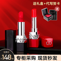 Dior Dior lipstick 999 matte moisturizing red tube big name 641 Maple leaf red 520 women 740 limited edition 772