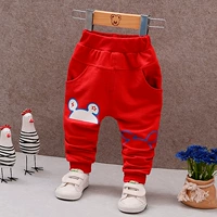 Брюки, голова мыши красная